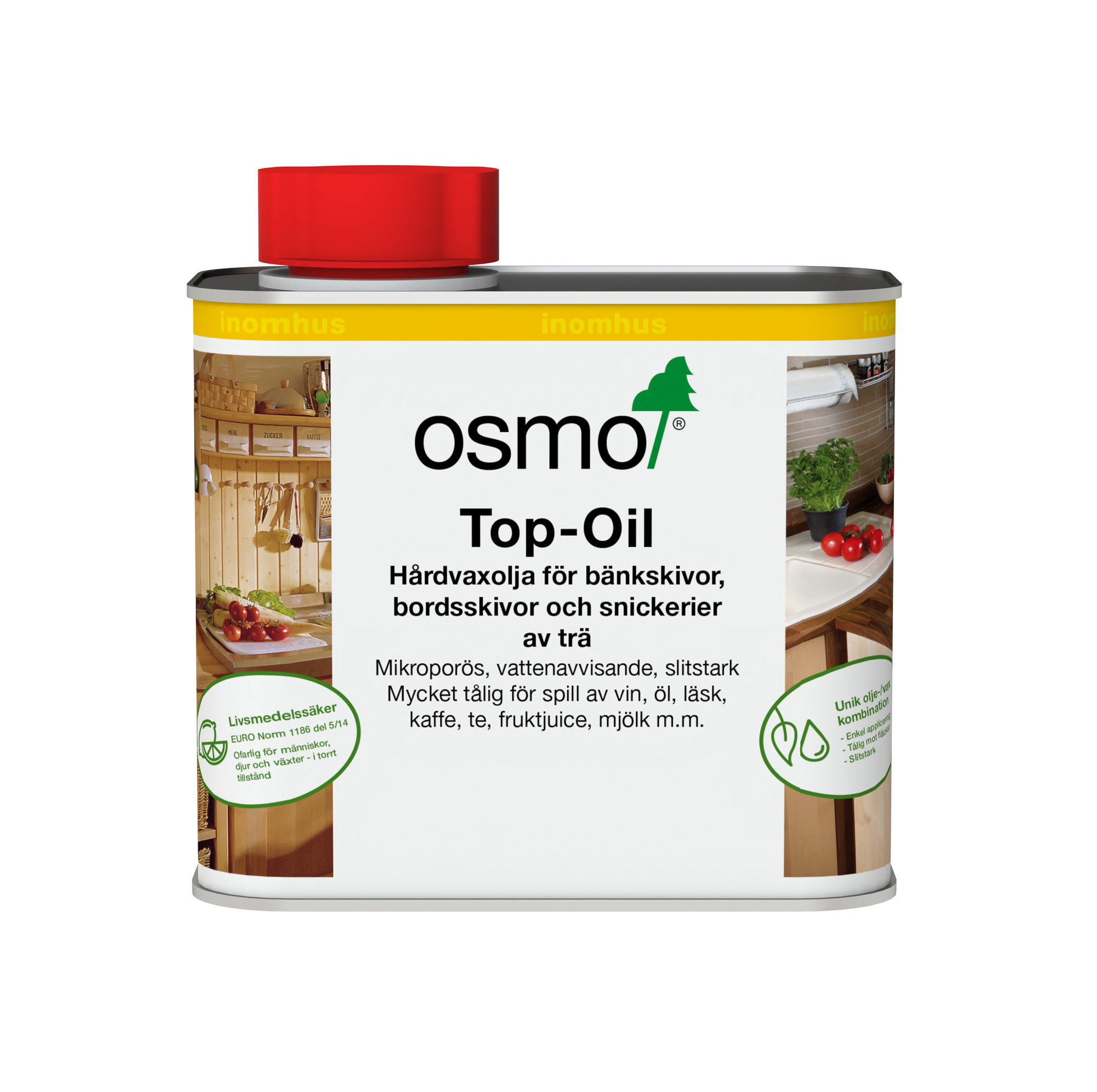 HÅRDVAXOLJA FÖR BÄNKSKIVOR TOP-OIL OSMO - Osmo