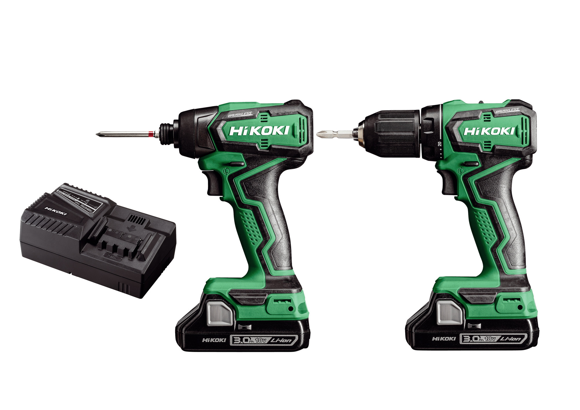 COMBO KIT KC18DD 3AH HSC HIKOKI 18V DS18DD/WH18DD - HiKOKI