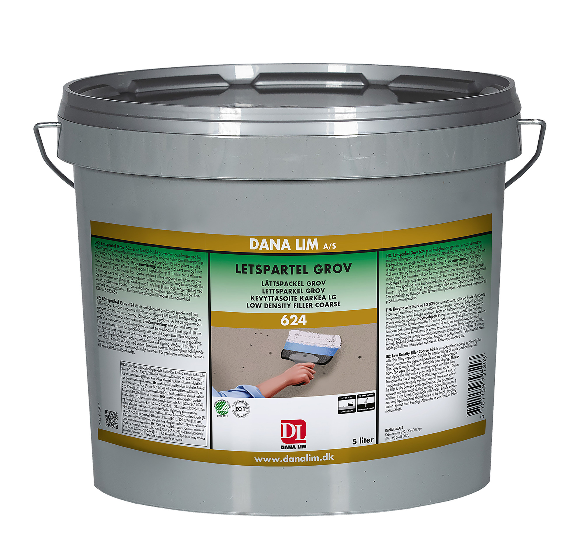 LÄTTSPACKEL GROV 624 - Dana Lim