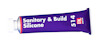 Tub med texten "Sanitary & Build Silicone 514" och logotypen "DL".