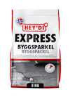 Förpackning av Hey'di Byggspackel Express, 5 kg, med norsk flagga och produktbild på framsidan.