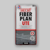 Förpackning med texten "HEY'DI FIBER PLAN UTE" och en norsk flagga. Väger 20 kg.