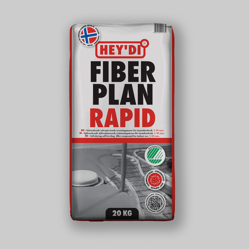 AVJÄMNING FIBERPLAN RAPID HEYDI 20 KG - 