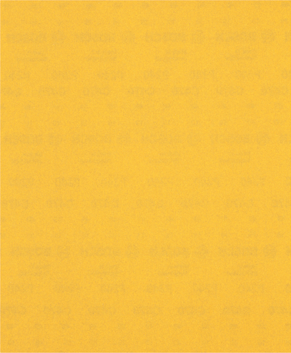 Rektangulär skiva i gul nyans.