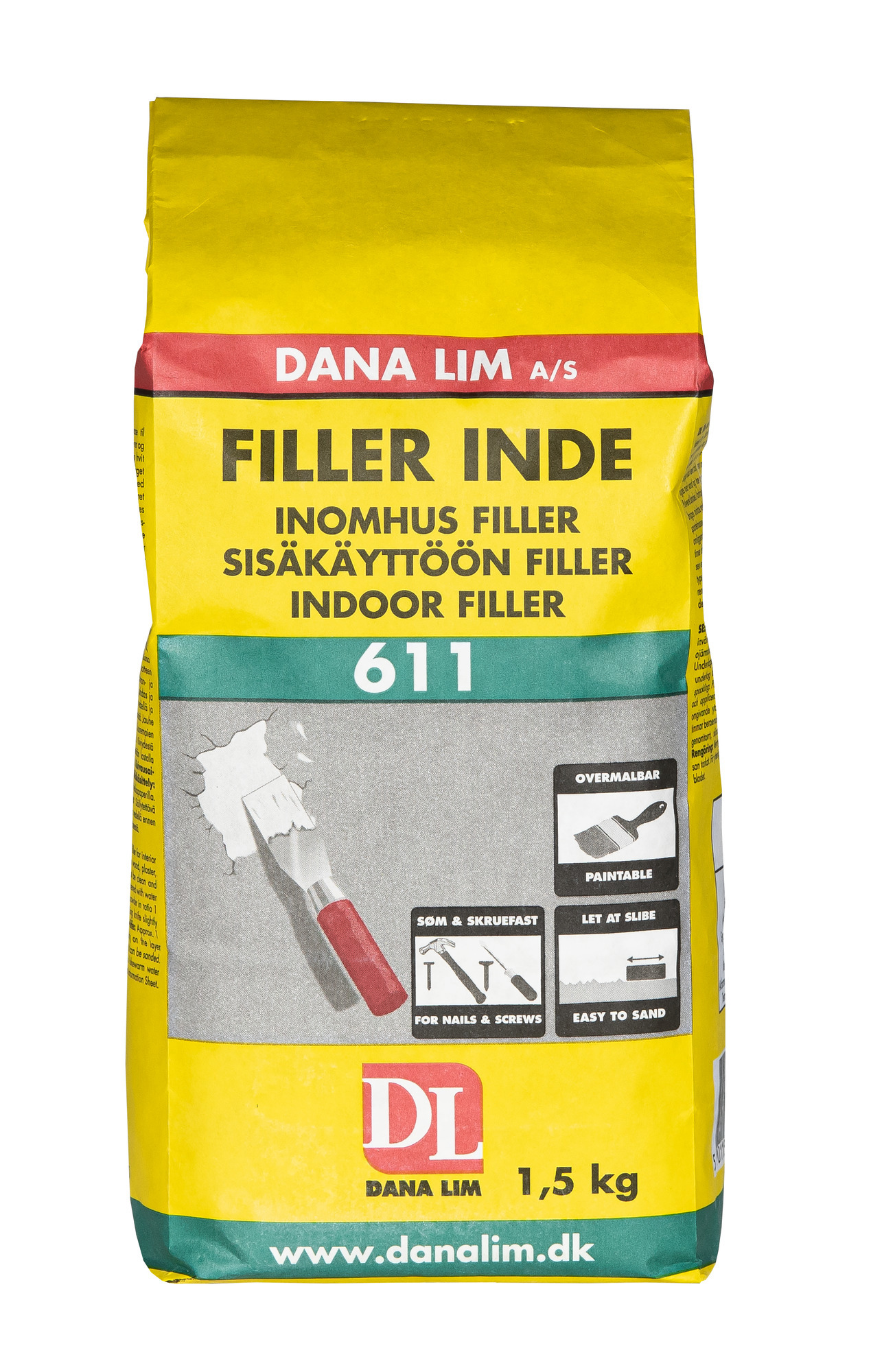 GIPSSPACKEL FILLER INOMHUS 611 - Dana Lim