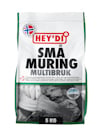 Förpackning av Hey'di Småmuring Multibruk torrbruk, 5 kg, med bild och text på framsidan.