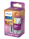 Förpackning för Philips dimbar LED-lampa, varmvit 2700K, 40W, 470 lumen, sockel E27.
